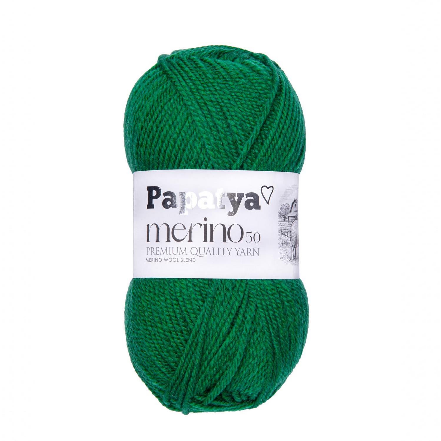 Włóczka - Papatya - Merino 50 - kol.6820