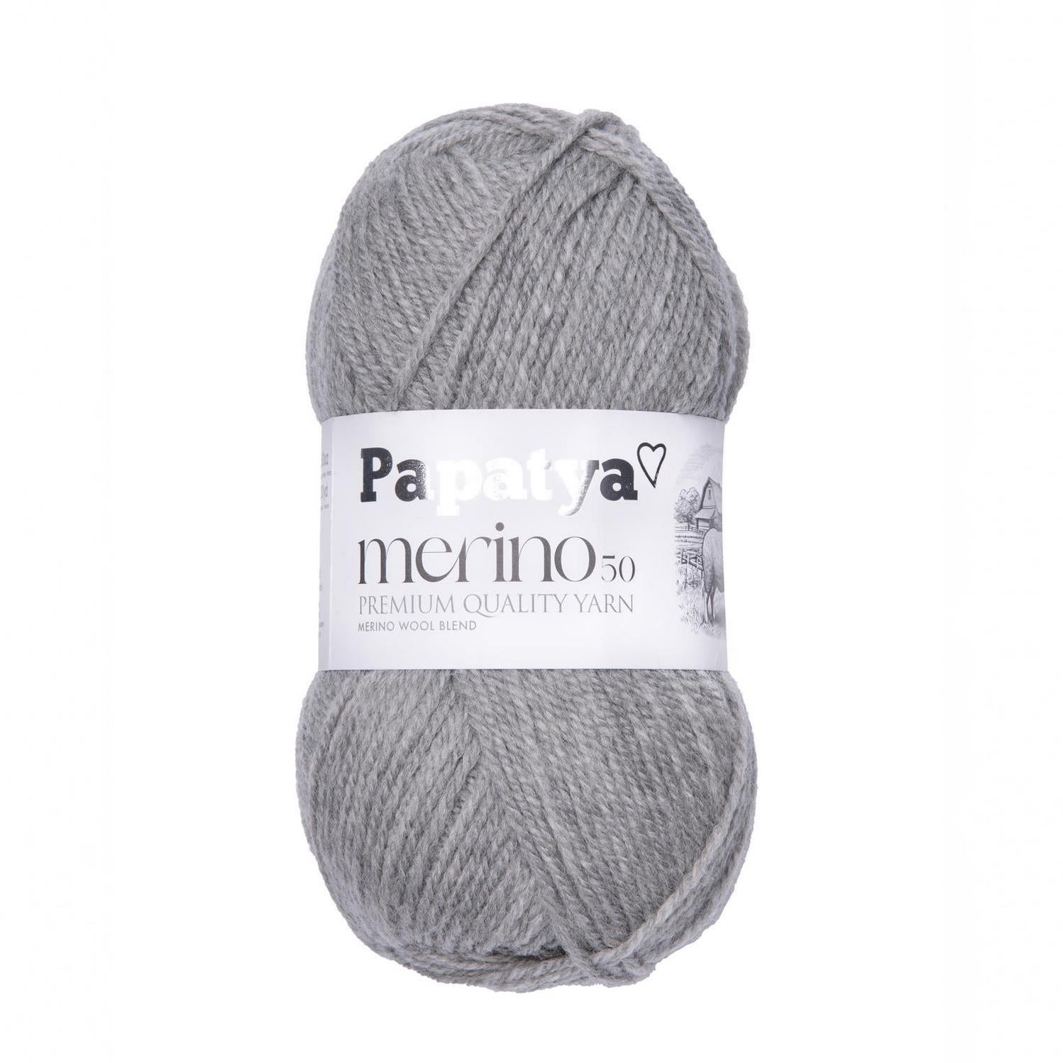 Włóczka - Papatya - Merino 50 - kol.2140