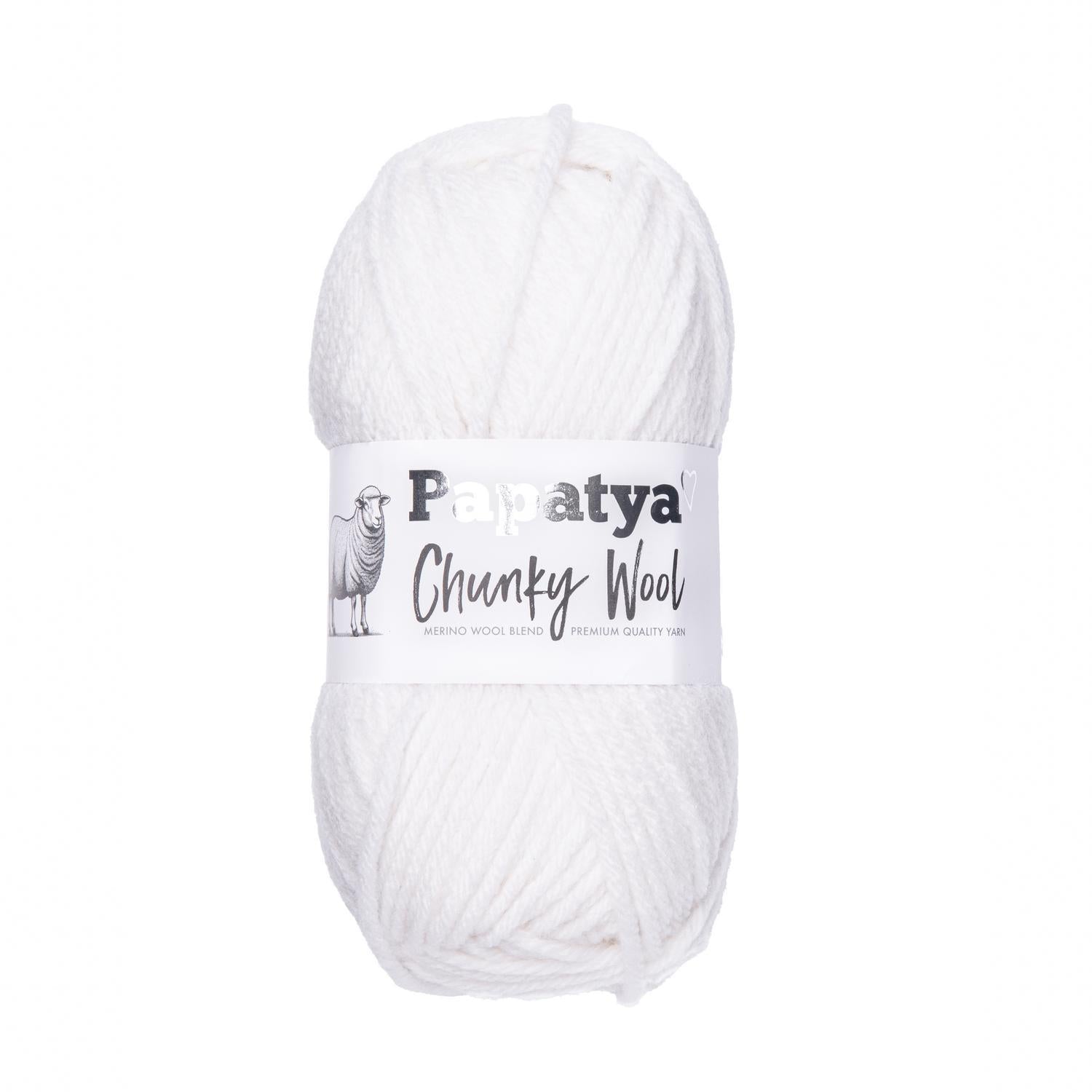 Papatya - Chunky Wool - kol.1000