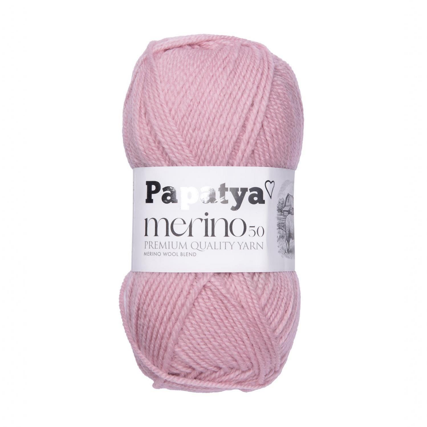 Włóczka - Papatya - Merino 50 - kol.4120