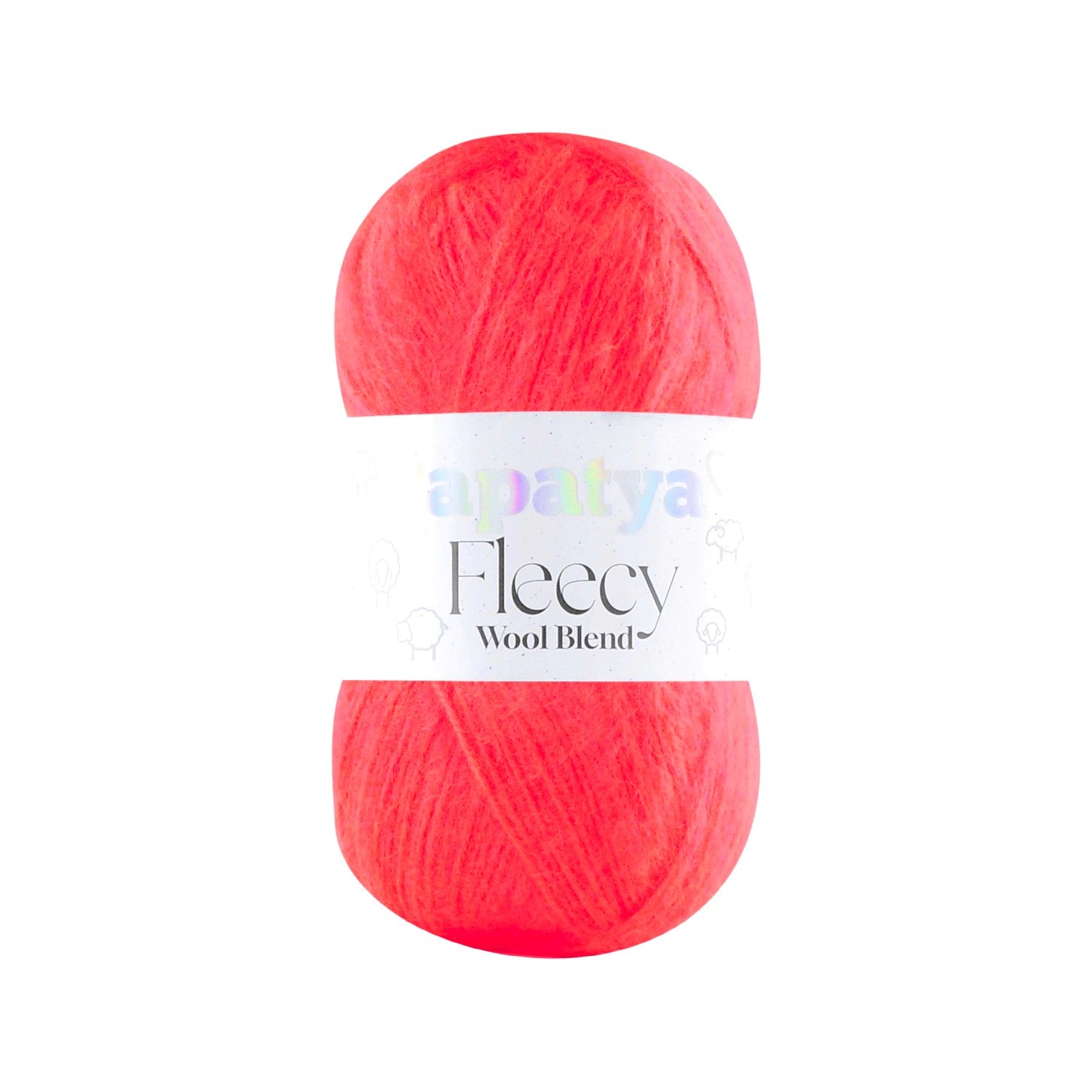 Włóczka - Papatya - Fleecy - kol.4855 (neon)