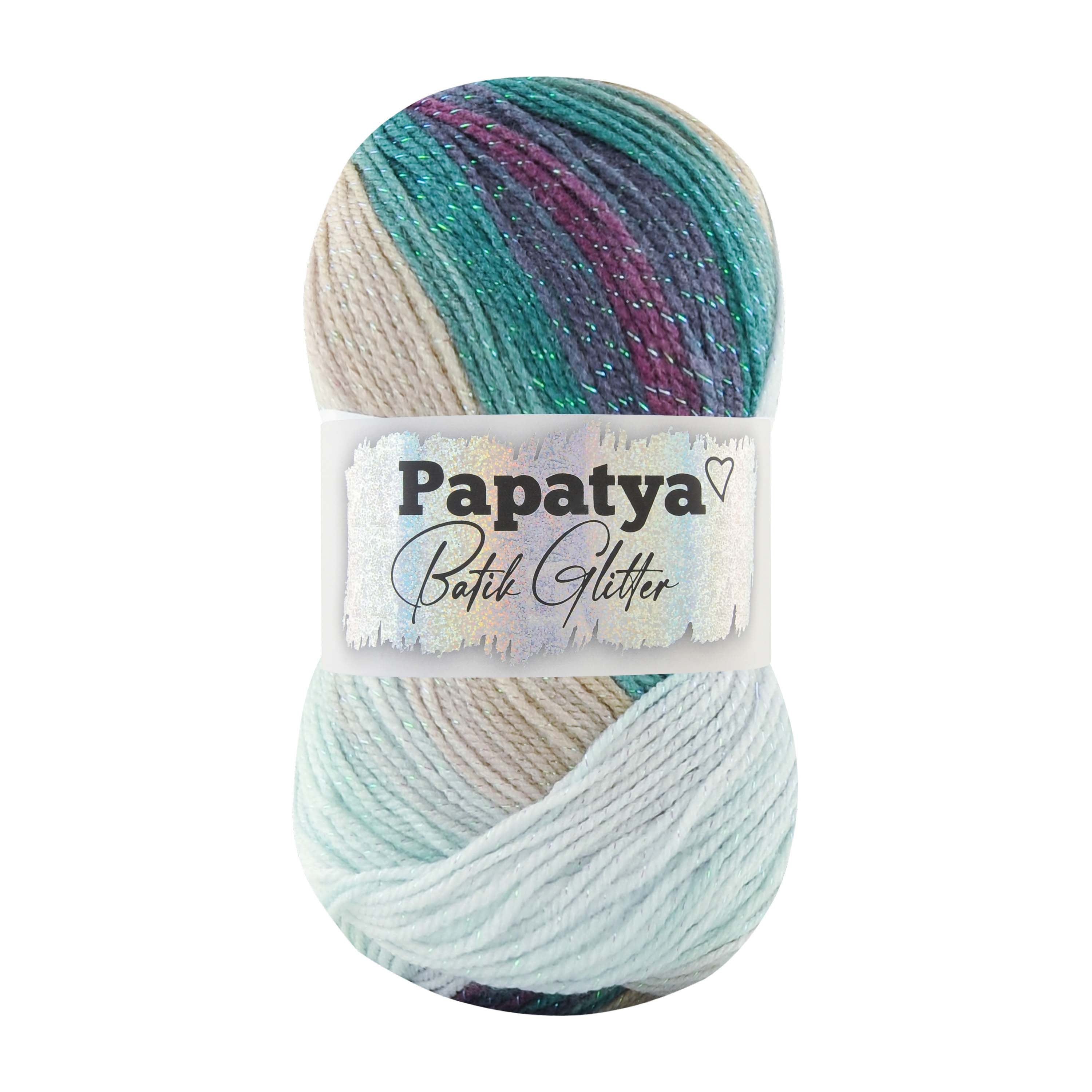 Papatya - Batik Glitter - kol - 03